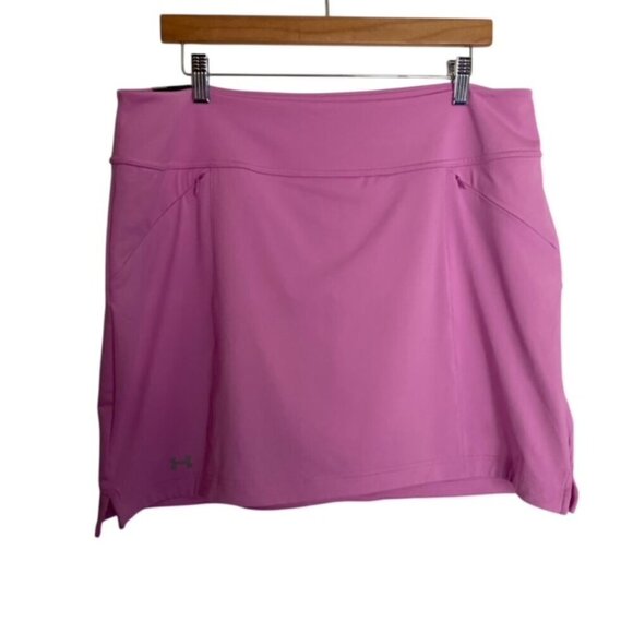 NWT Under Armour Pink Golf Skort XLarge - Picture 1 of 6